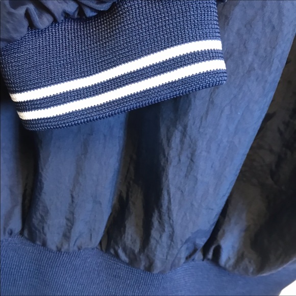 Nike Windbreaker V-Neck Pullover Blue Size 14-16 - Picture 10 of 10